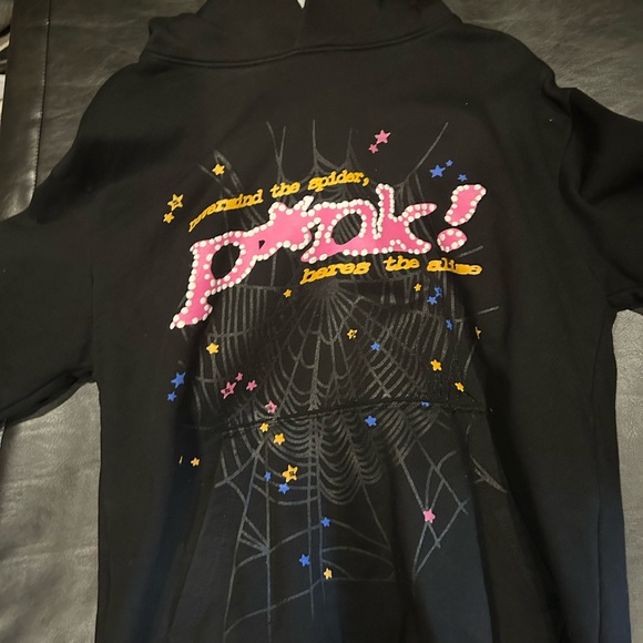 Black Sp5der Hoodie - Picture 1 of 5